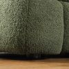 62.2length ,35.83" deepth ,human body structure for USA people, marshmallow sofa,boucle sofa ,OLIVE GREEN 2S BOUCLE