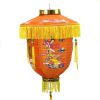 Chinese Traditional Tassels Hanging Lamp for New Year Spring Festival Mid-Autumn Decor Lantern, Orange