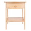 Claire Nightstand Accent Table Natural