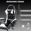 Ergonomic Gaming Chair for Adults, Comfortable Computer Chair for Heavy People, Adjustable Height Office Desk Chair with Wheels