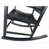 Rocking Chair, All Weather Resistant Poly Lumber Outdoor Porch Rocker, Rocking Chairs for Outdoor, Indoor, Patio, Deck, Garden, Backyard