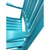 Rocking Chair, All Weather Resistant Poly Lumber Outdoor Porch Rocker, Rocking Chairs for Outdoor, Indoor, Patio, Deck, Garden, Backyard