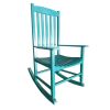 Rocking Chair, All Weather Resistant Poly Lumber Outdoor Porch Rocker, Rocking Chairs for Outdoor, Indoor, Patio, Deck, Garden, Backyard