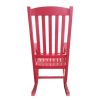 Rocking Chair, All Weather Resistant Poly Lumber Outdoor Porch Rocker, Rocking Chairs for Outdoor, Indoor, Patio, Deck, Garden, Backyard